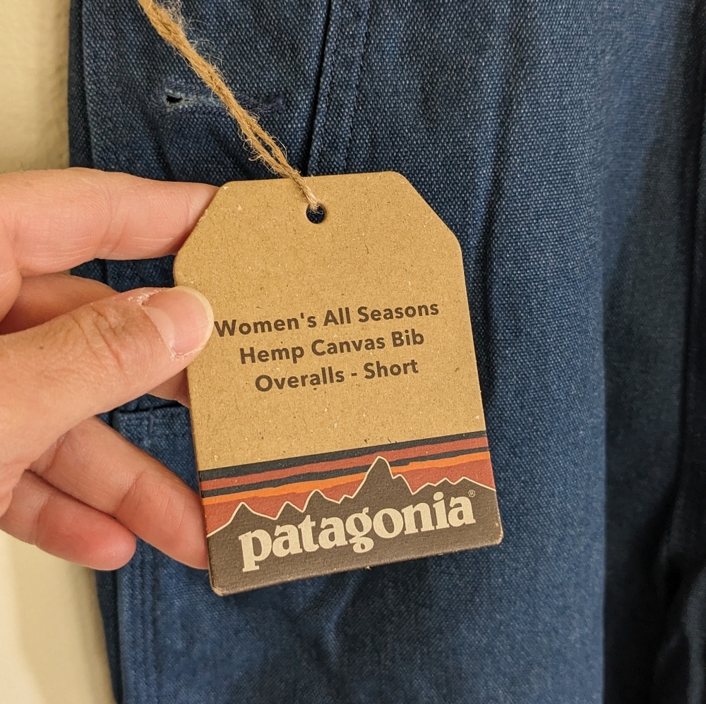 Patagonia Hemp Bib Overalls Denim - Picture 3 of 5